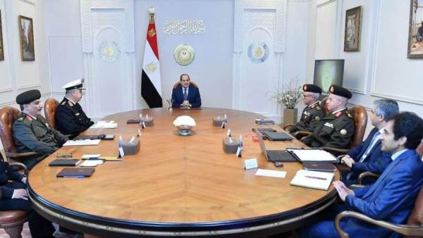 اجتماع الرئيس عبدالفتاح السيسي