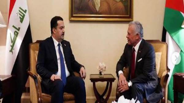مباحثات العاهل الأردني مع رئيس مجلس الوزراء العراقي
