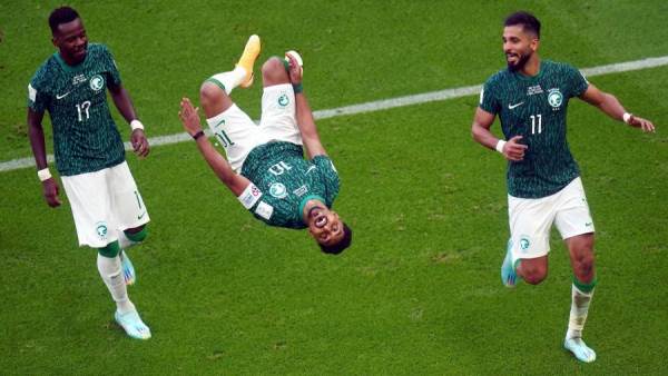 كأس العالم 2022.. السعودية تتقدم على الأرجنتين بأقدام الشهري والدوسري