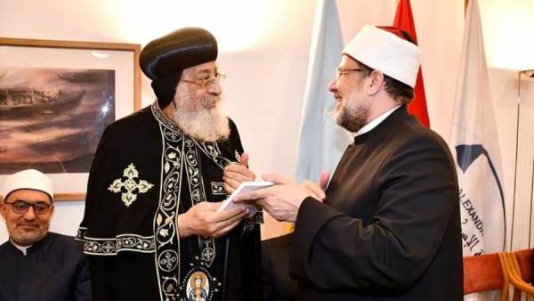 أحمد الطيب وقداسة البابا تواضروس الثاني