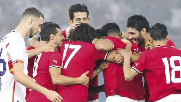 مباراة مصر وبلجيكا