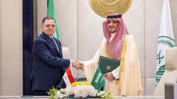 وزيرا داخلية المملكة ومصر