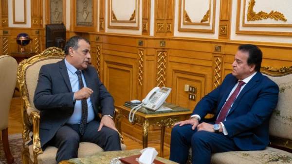 وزيرا الإنتاج الحربي والصحة