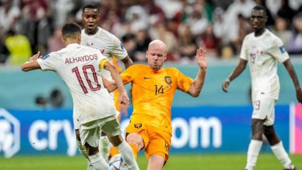 مباراة قطر وهولندا