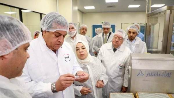 تفقد وزير الصحة لخط الإنتاج الجديد للانسولين