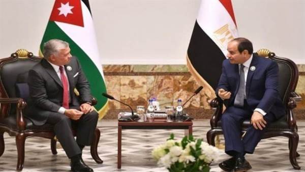 السيسي وملك الأردن