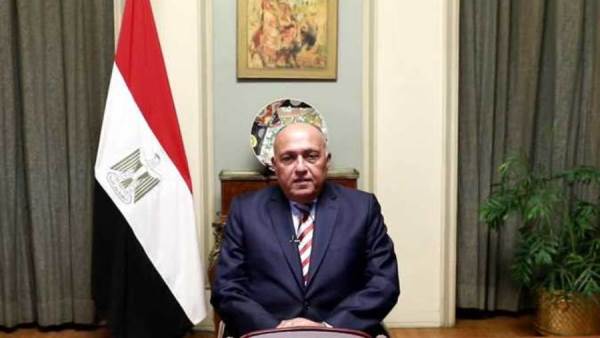 وزير الخارجية سامح شكرى