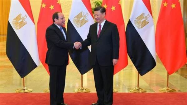 الرئيس السيسي ونظيره الصيني