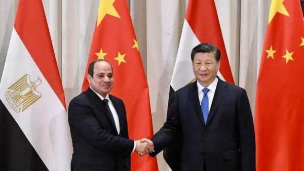 الرئيس السيسي ونظيره الصيني
