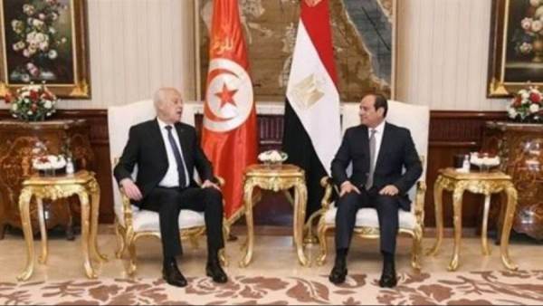 السيسي ونظيرة التونسي