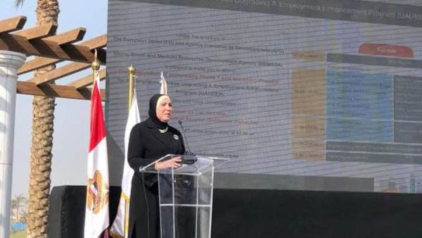 نيفين جامع الرئيس التنفيذي لجهاز تنمية المشروعات