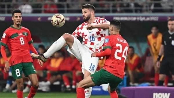 مباراة المغرب وكرواتيا