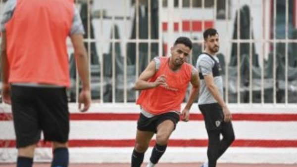 حازم أمام لاعب الزمالك السابق