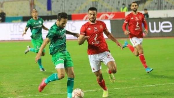 مباراة الاهلى والمصري