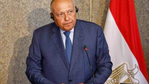 وزير الخارجية سامح شكري