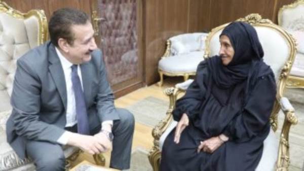 محافظ المنوفية وزبيدة