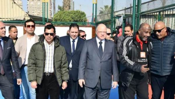 جولة وزير الشباب والرياضة