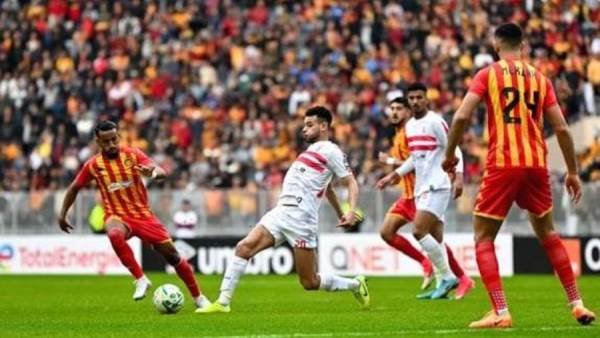 مباراة الزمالك والترجي التونسي