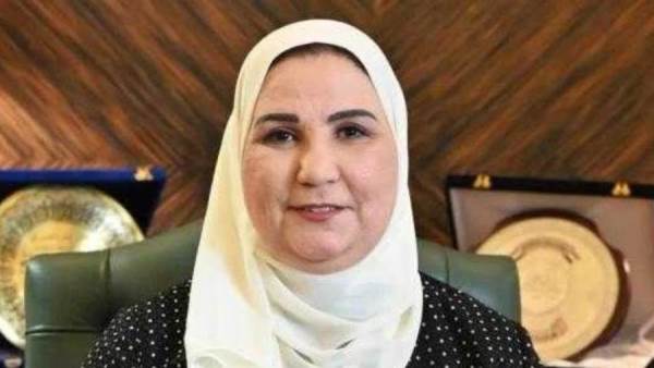وزيرة التضامن الاجتماعى