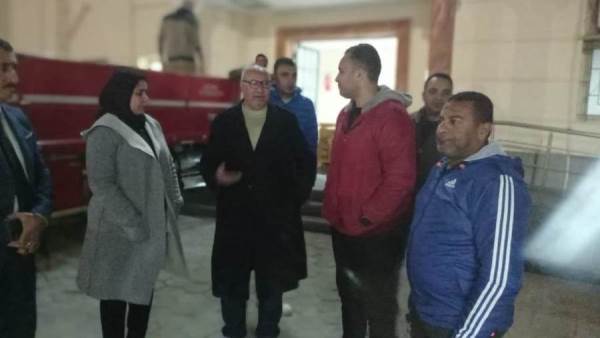 جولة رئيس جهاز مدينة 15 مايو