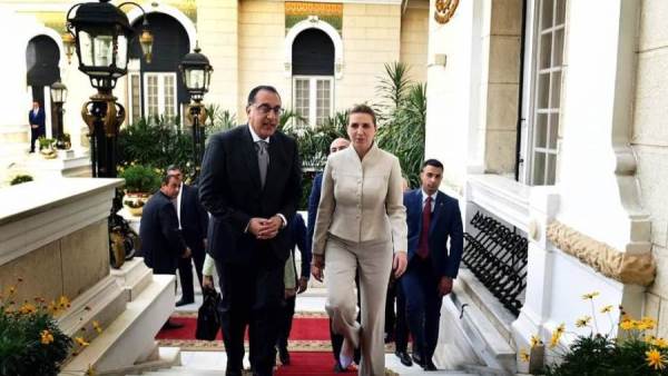 رئيسا وزراء مصر والدنمارك