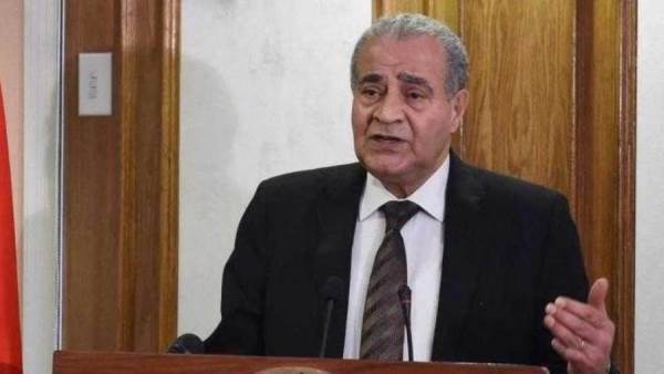 وزير التموين