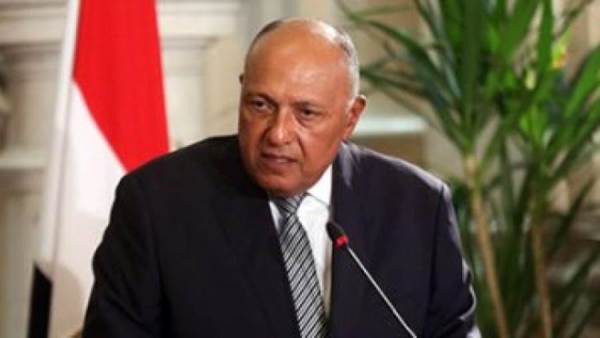 وزير الخارجية سامح شكري
