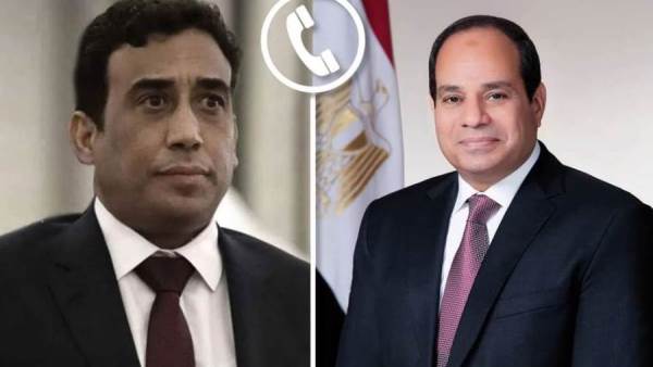 الرئيس السيسي ورئيس مجلس الرئاسة الليبي