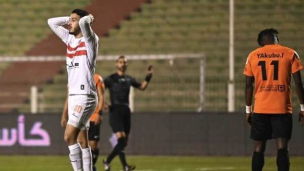 مباراة الزمالك والبنك الأهلي
