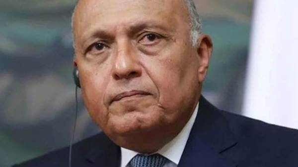 سامح شكري وزير الخارجية