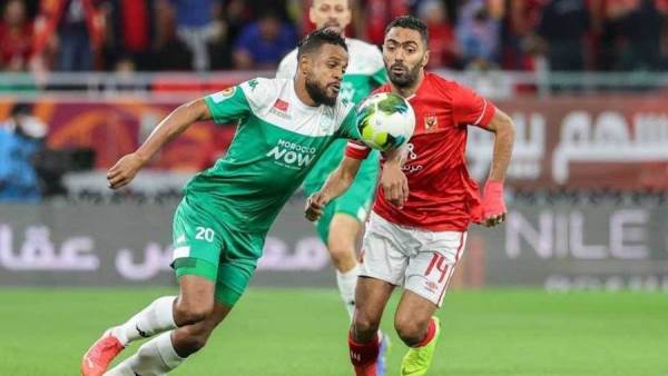 مباراة الأهلي والرجاء المغربي