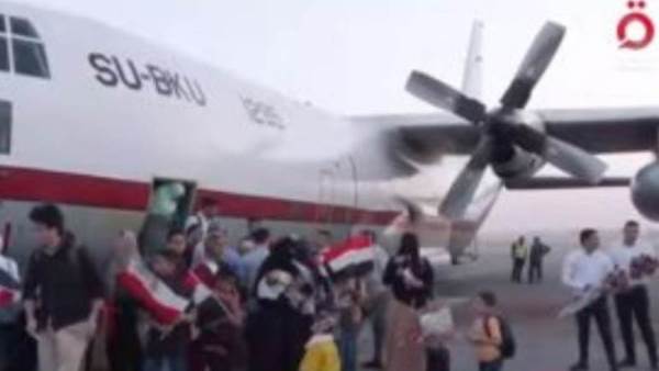 المصريين العائدين من السودان
