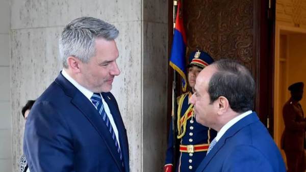 الرئيس السيسي ومستشار النمسا