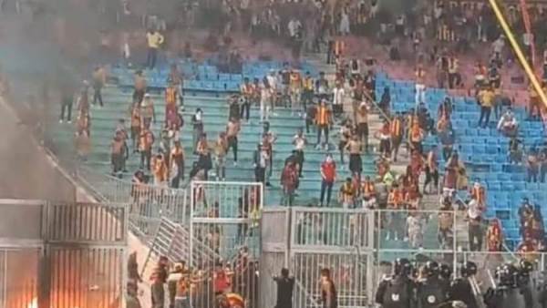 أحداث مباراة الترجي وشبيبة القبائل