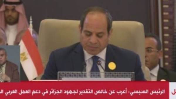الرئيسي عبد الفتاح السيسي