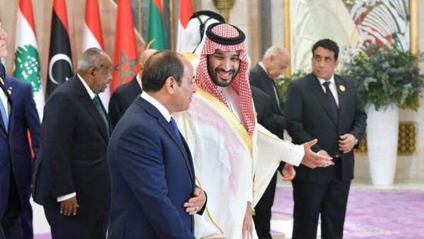 الرئيس السيسي وولي العهد السعودي