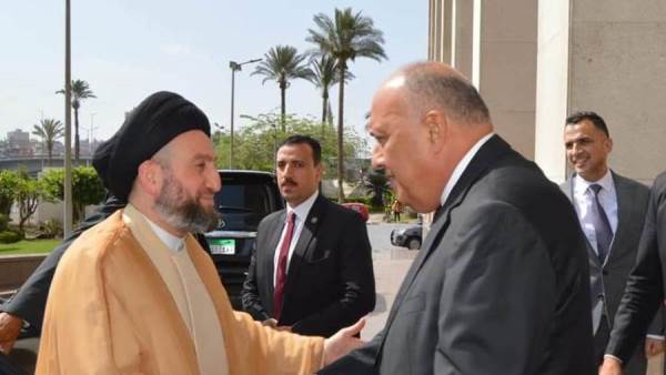 وزير الخارجية وعمار الحكيم