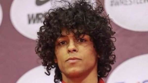 أحمد فؤاد بغدودة لاعب المنتخب الوطنى للمصارعة الرومانية
