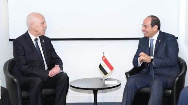الرئيس السيسي ونظيره التونسي