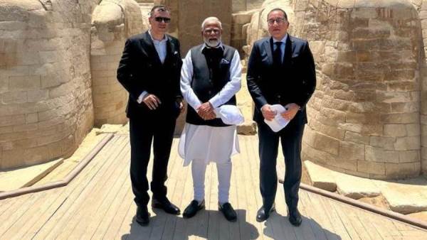 رئيس الوزراء يصطحب نظيره الهندي في جولة بمنطقة الأهرامات | الصفقة