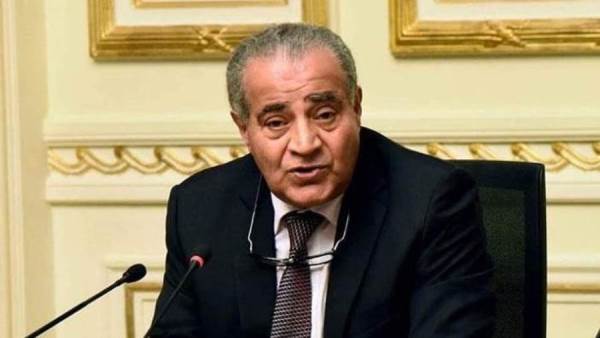 وزير التموين والتجارة الداخلية