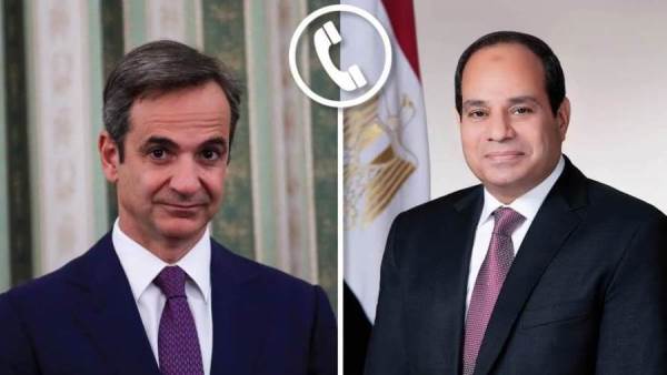 الرئيس السيسي ورئيس وزراء اليونان