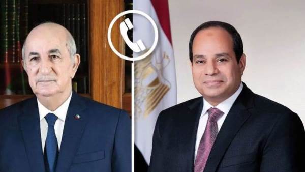 الرئيس السيسي ورئيس وزراء الجزائر