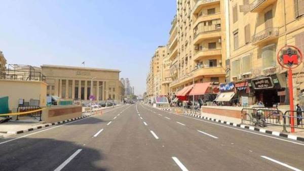 غلق شارع 26 يوليو