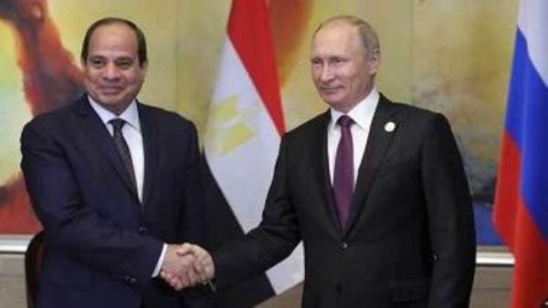 الرئيس السيسي وبوتين