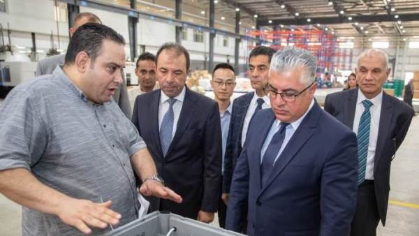 افتتاح خط إنتاج مصنع media الصيني