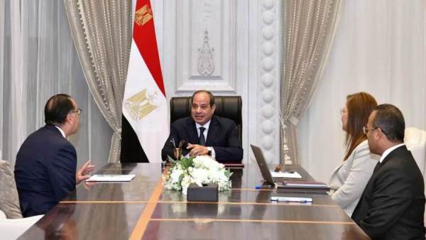 اجتماع الرئيس السيسي مع وزيرة التخطيط