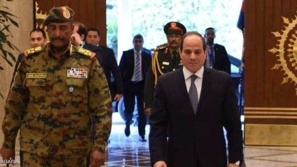 الرئيس السيسي والبرهان