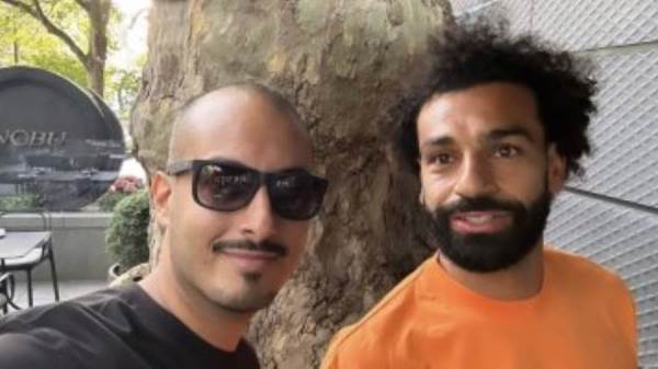 محمد صلاح و أمير سعودى