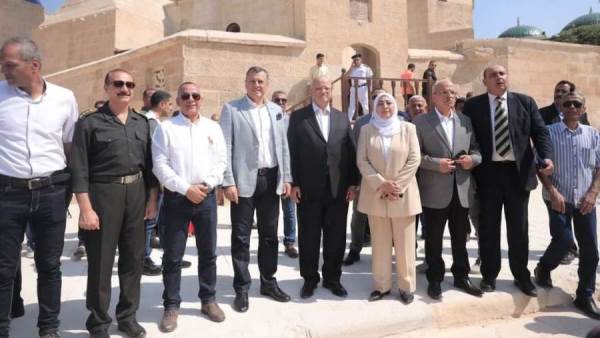 افتتاح مسجد سليمان باشا الخادم